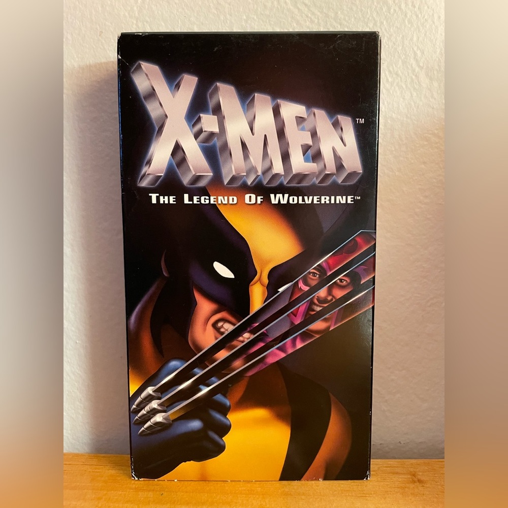 ⚡️Vintage X-Men The Legend Of Wolverine 2002 Marvel VHS ⚡️